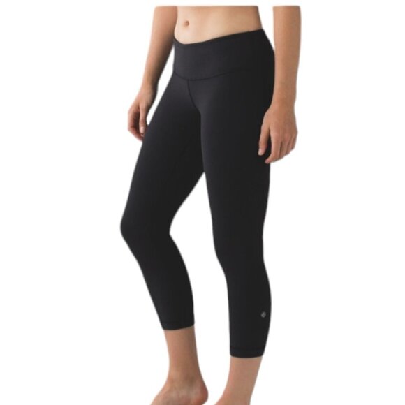 Lululemon Wunder Under Crop Leggings - Picture 1 of 8